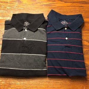 2 Men’s Long Sleeve Polos Size 2X